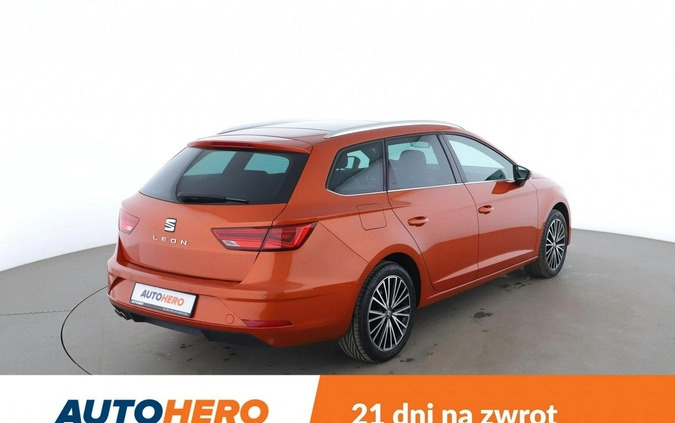 Seat Leon cena 69600 przebieg: 145726, rok produkcji 2018 z Różan małe 562